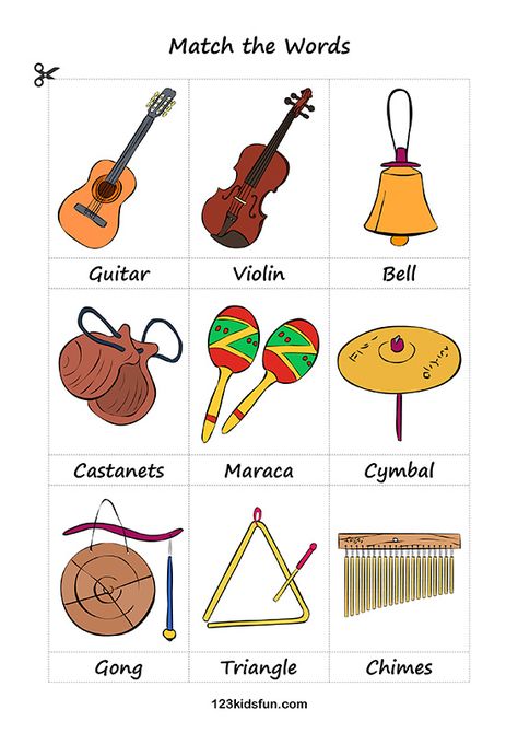 Free Printable Flashcards - Homeschooling. Preschool Learning Games, Flashcards For Kindergarten, Music Flashcards, Teaching Music Theory, Kids Instruments, Fun Apps, Printable Flashcards, Animal Flashcards, Free Activities For Kids