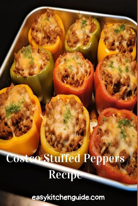 Last Updated on October 6, 2023 Are you looking for a delicious, easy-to-prepare meal that’s sure to impress your family and friends? Look no further than the Costco stuffed pepper recipe. This dish takes the humble bell pepper and transforms it into a culinary masterpiece, brimming with flavorful fillings like savory ground beef, aromatic herbs, ... <a title="Costco Stuffed Peppers Recipe – Easy Kitchen Guide" class="read-more" href="https://easykitchenguide.com/costco-stuffed-pe... Costco Recipes, Costco Stuffed Peppers Recipe, Betty Crocker Stuffed Green Peppers, Costco Shrimp Salad Recipe, Stuffed Peppers Betty Crocker, Stuffed Ancho Peppers, Stuffed Bell Peppers Ground Beef, Stuffed Bell Peppers Costco Recipe, Costco Stuffed Bell Peppers Recipe