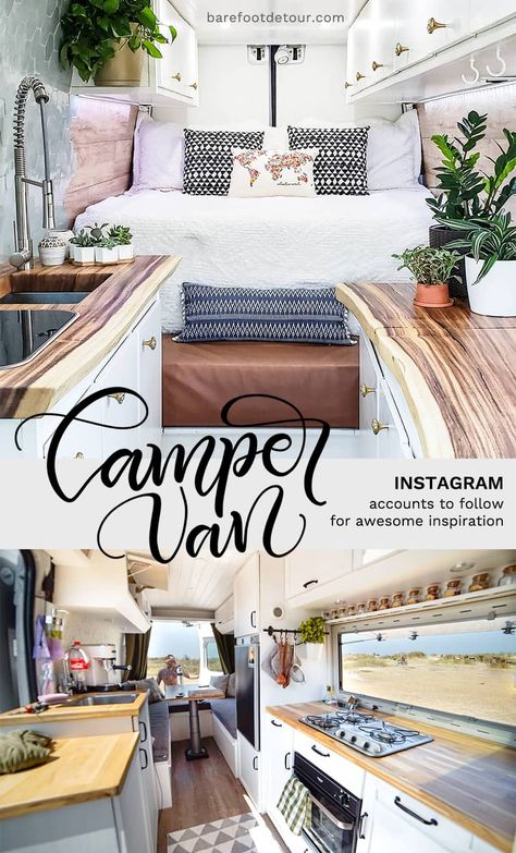 Check out these 6 gorgeous Camper van conversions to inspire your next adventure Camper Van Makeover, Camper Van Renovation, Mini Campers, Camper Van Conversions, Camper Remodeling, Camper Diy, Motorhome Interior, Caravan Ideas, Minivan Camping