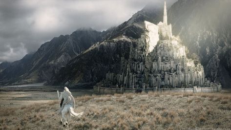 Wallpaper Lord Of The Rings Movie Still Billy Boyd, Minas Tirith, The Truman Show, Viggo Mortensen, Elijah Wood, Ian Mckellen, Lotr Art, Batman Begins, Fellowship Of The Ring