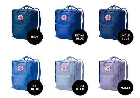 kanken vol. blue Blue Kanken Backpack, Backpack Fjallraven, Osprey Backpack, Interesting Stuff, Men's Backpack, Kanken Backpack, Fjallraven Kanken, Fjallraven Kanken Backpack, Ice Blue