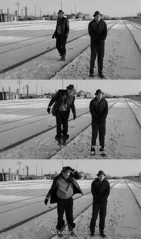 Stranger Than Paradise, Jim Jarmusch, Movie Lines, Film Quotes, About Time Movie, Movie Scenes, Movie Quotes, Insta Art, Cinematography