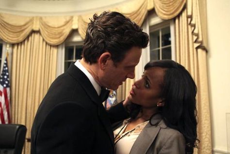 scandal ABC<3 Fitzgerald Grant, Kerry Washington Scandal, Olivia And Fitz, Tony Goldwyn, Shonda Rhimes, Olivia Pope, Interracial Love, Kerry Washington, Tv Couples