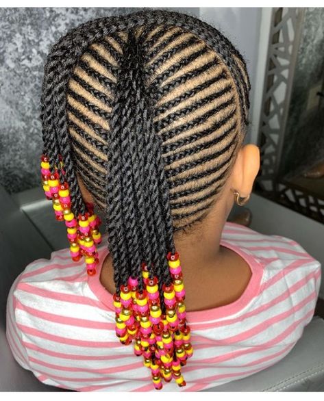 Toddler Braided Hairstyles, Lil Girl Hairstyles, Kid Braid Styles, African Hair Braiding Styles, Girls Natural Hairstyles, Natural Hairstyles For Kids, Kids' Braids, School Hairstyles