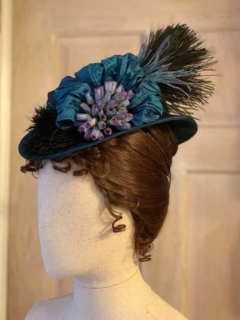 French Hats, 18th Century Hats, Edwardian Hat, Historical Hats, French Hat, Victorian Accessories, Victorian Hairstyles, Victorian Hats, 1800s Fashion