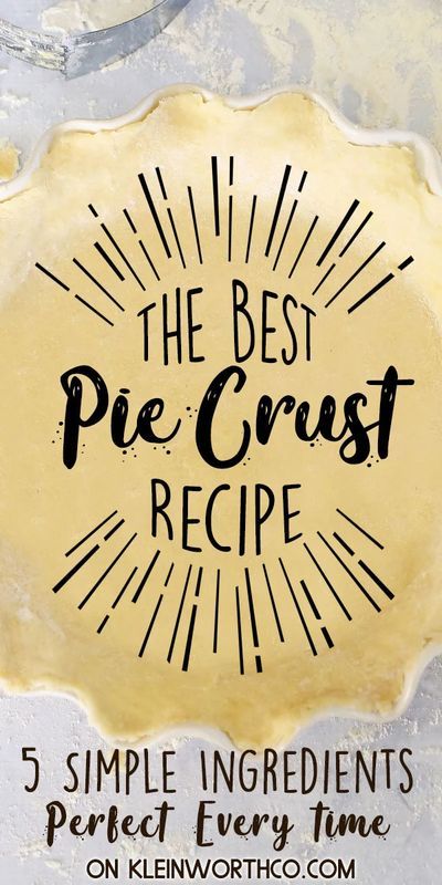 Easy Pie Crust Recipe, The Best Pie Crust, Best Pie Crust, Colonial Woman, Best Pie Crust Recipe, Pie Crust Recipe Easy, Pie Dough Recipe, Homemade Pie Crust, Homemade Pie Crust Recipe