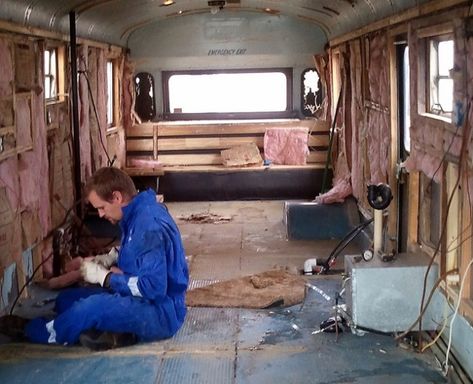 Big Family, Small Space: School Bus Update - tiny apothecary Rv Rebuild, Bus Makeover, Bus Homes, Caravan Restoration, Spiritual Retreats, School Bus House, Rv Inspiration, Converted Bus, Minivan Camping