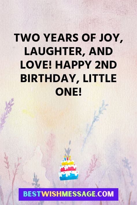 "🎉 Double the joy, double the fun! Celebrate your little one's 2nd birthday with these adorable wishes and messages. 🎂 Let's make this day unforgettable! #Happy2ndBirthday #BirthdayWishes" 2nd Birthday Caption, Happy 2nd Birthday Boy Quotes, 2nd Birthday Quotes For Son, 2nd Birthday Quotes, 2nd Birthday Wishes, Baby Birthday Quotes, Happy Birthday 1 Year, Birthday Boy Quotes, Birthday Wishes Boy