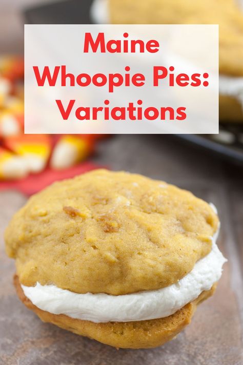 Do you love Maine Whoopie pies? This article offers ideas on this authentic Maine dessert along with ideas on different cakes and fillings you can use. Maine Whoopie Pie Recipe, Maine Desserts, Recipes Using Marshmallows, Maine Whoopie Pies, Whoopie Pie Recipe, Whoopie Pie, Marshmallow Cream, Different Cakes, Whoopie Pies