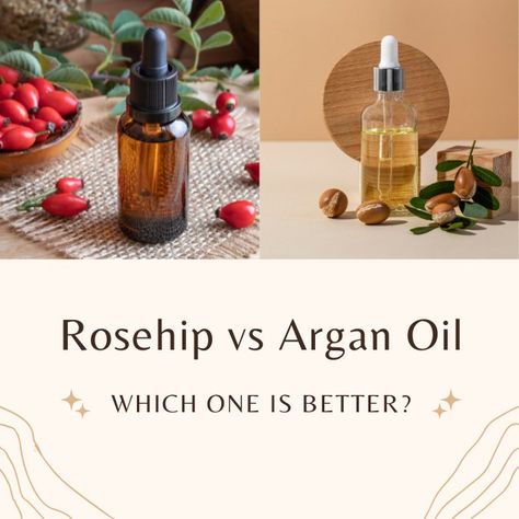 Which Is Better For The Skin: Rosehip Oil Or Argan Oil? Oil For Dry Skin, Oil Well, Holistic Beauty, Linoleic Acid, Which Is Better, Oil Benefits, Rosehip Oil, Essential Fatty Acids, Clogged Pores