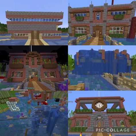 Dsmp Community House, Community House Minecraft, Dsmp Builds, Minecraft Community House, Community House, Mc Ideas, Community Housing, Dream Dream, Controversial Topics