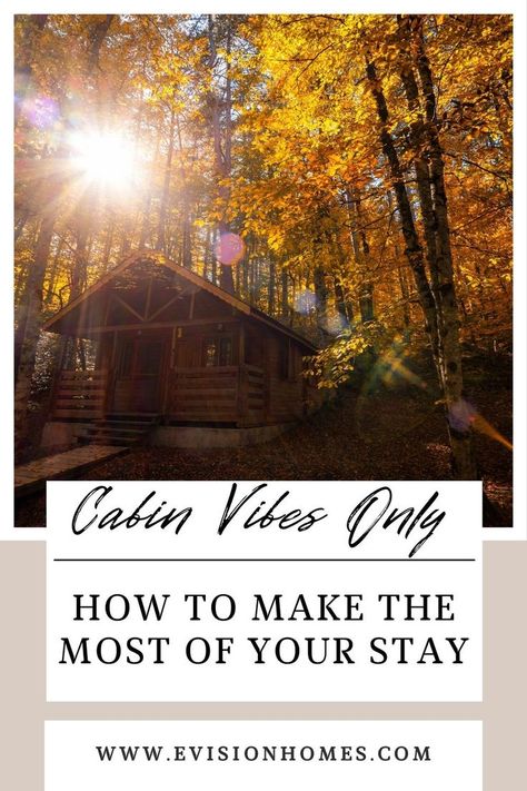 Escape to the perfect cabin retreat with these fun and relaxing weekend activities! From cozy indoor ideas like board games and hot cocoa by the fire to outdoor adventures like hiking, stargazing, and bonfire storytelling, there's something for everyone. Make your cabin getaway unforgettable with these simple yet memorable experiences! 🏕️✨ #CabinWeekend #CozyVibes #OutdoorAdventures #RelaxAndUnwind #CabinLife #WeekendGetaway #NatureLovers #RusticRetreat #SmoreMoments #StargazingFun Cabin Weekend Activities, Cabin Weekend, Cabin Getaway, Cabin Vibes, Cabin Retreat, Indoor Ideas, Relaxing Weekend, Getaway Cabins, Weekend Activities