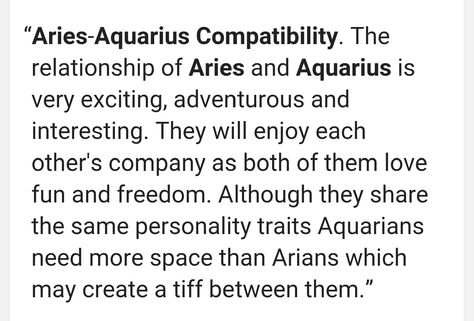 Aries - Aquarius Compatability Aries Aquarius Friendship, Aries And Aquarius Friendship, Aries And Aquarius Relationship, Aquarius Friendship, Aries And Aquarius Compatibility, Aquarius And Aries, Aries Relationship, Aquarius Relationship, Aquarius Compatibility