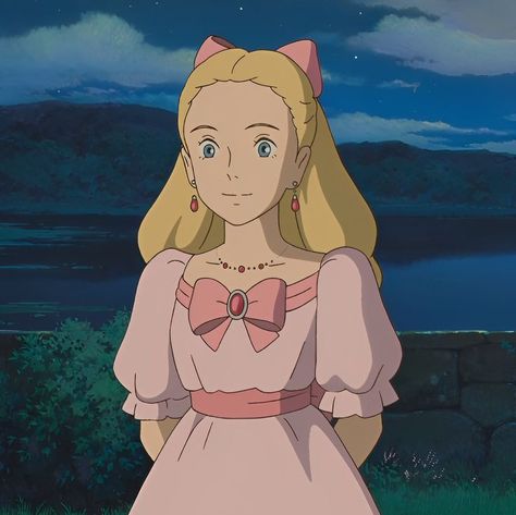 Marnie Ghibli, Marnie Was There, When Marnie Was There, Studio Ghibli Background, Studio Ghibli Characters, Instagram Captions For Friends, Ghibli Artwork, 1080p Anime Wallpaper, Magazine Collage