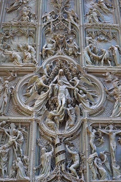 DSC_0119 | Lisa Rocaille | Flickr Duomo Cathedral, Duomo Milan, Milan Duomo, Gothic Baroque, Pictures Of Mary, Beautiful Statues, Milan Cathedral, Jesus Design, Ancient Greek Sculpture