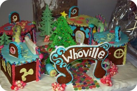 whoville | whoville gingerbread village Gingerbread Whoville, Grinch Dinner, Gingerbread Art, Gingerbread Creations, Cool Gingerbread Houses, Gingerbread Ideas, Gingerbread House Parties, Grinch Christmas Party, Gingerbread House Designs