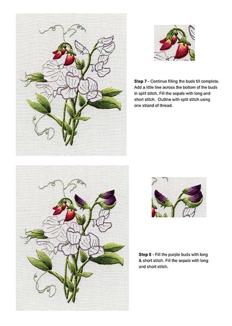 Redouté's Sweet Peas - Trish Burr Kit - Inspirations Studios Trish Burr, Embroidery Online, Machine Work, Crazy Quilting, Framed Embroidery, Types Of Stitches, Sweet Peas, Embroidery Kit, Crazy Quilts