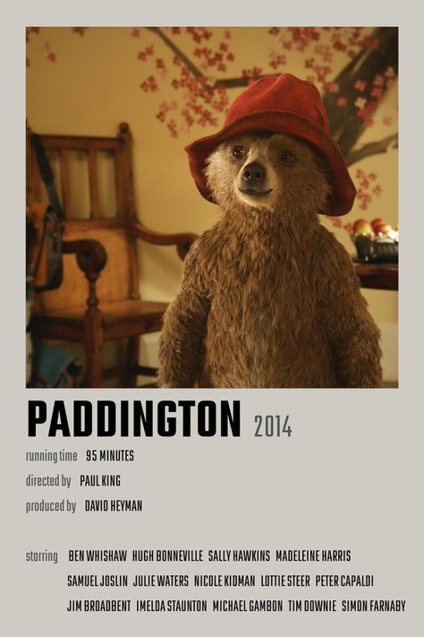 Paddington Movie, Paddington Film, Animated Movie Posters, Film Recommendations, Movies To Watch Teenagers, Islamic Cartoon, Cute Disney Pictures, Film Posters Vintage, Family Cartoon