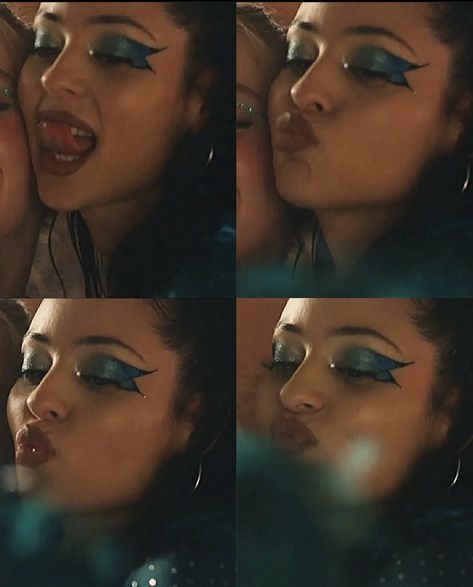 Euphoria Makeup Maddy, Maddy Perez Makeup, Alexa Demie Makeup, Maddy Makeup, Alexa Demie Euphoria, Euphoria Maddy, Maddy Perez, Butterfly Eyes, Butterfly Makeup