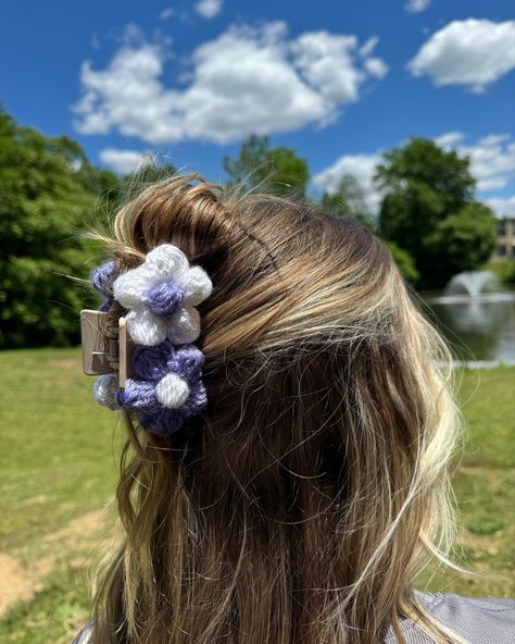 my flower puff claw clips are now up on my Etsy shop! 🌸 I also added these cutesy lil clips for half up half down looks! 🌸 I only have a few of these clips but if they sell fast I will definitely be creating more! Shop the link in my bio 🥹🫶🏼 #crochet #crochetaccessories #crochethairclip #crochetideas #crochetaddict Aesthetic Core, Crochet Hair Clips, Crochet Inspo, Claw Clips, Half Up Half Down, Crochet Accessories, Claw Clip, Half Up, My Flower