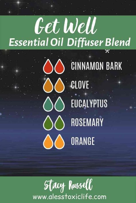 This diffuser blend is great for building your immune system and help you get over sickness faster. Use it in the diffuser or a spray bottle to disinfect your home. #diffuserblend #diy #doterra #youngliving #wellness #immune Antibacterial Essential Oils, Young Living Oils Recipes, Essential Oils For Colds, Essential Oil Combinations, Essential Oil Diffuser Blends Recipes, Young Living Essential Oils Recipes, Essential Oils Guide, Essential Oil Diffuser Recipes, Oil Diffuser Recipes