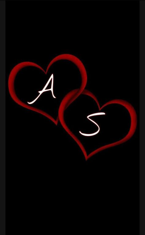 A S Name Wallpaper Love, S Name Wallpaper Love Black, A And S, Pencil Sketches Easy, Minion Phone Wallpaper, Letter Photography, S Letter Images, Initial Heart Necklace, S A