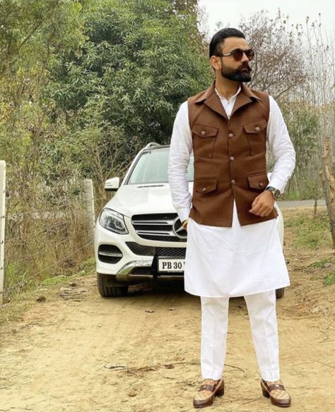 Pathani Kurta With Jacket, Kurta Pajama Basket Men, Pathani With Jacket, Kurta Pajama Jacket Men, Modi Jacket For Men, Casual Wedding Suit, Gents Shirts, Nehru Jacket For Men, Wedding Kurta For Men