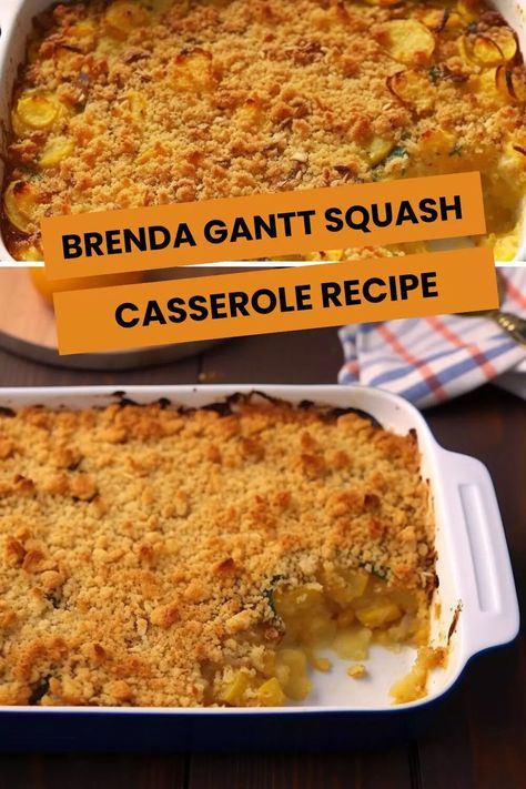 Brenda Gantt Squash Casserole Recipe – Hungarian Chef Squash Alabama, Brenda Gantt Recipes, Cooking With Brenda Gantt, Yellow Squash Casserole, Southern Cooking Recipes, Squash Casserole Recipes, Veggie Casserole, Cabbage Casserole, Squash Casserole