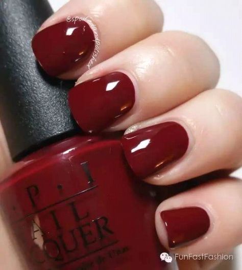 Opi Red Nail Polish Shades, Opi Red Nail Polish, Opi Blue, Cream Nail Polish, Nail Polish Red, Opi Red, Nail Polish Opi, Cream Nail, Shellac Manicure