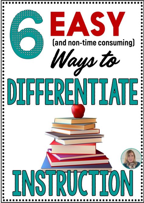 Read about easy ways to differentiate your instruction without time-consuming planning. TeachingELAwithJoy.com #differentiate   #middleschoolELA  #studentsuccess Instructional Strategies Teaching, Math Instructional Strategies, Differentiated Instruction Strategies, Differentiation Strategies, Differentiation In The Classroom, Differentiated Learning, Instructional Strategies, Instructional Coaching, Teaching Ela