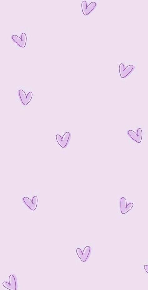 Purple Hearts Wallpaper, Purple Heart Wallpaper, Ombre Wallpaper Iphone, Printable Wall Collage, Pretty Wallpapers Tumblr, Bow Wallpaper, Patterns Wallpaper, Purple Wallpaper Iphone, Wallpaper Pastel