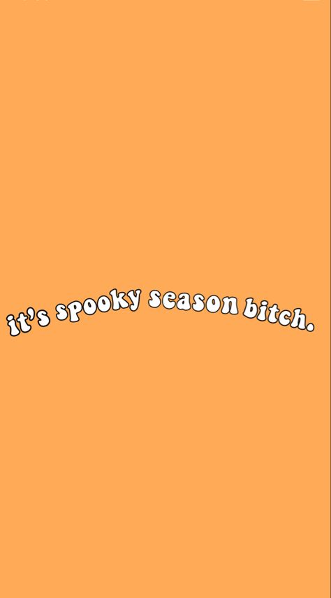 It’s Spooky Season Wallpaper, Spooky Season Widgets, Its Spooky Season Wallpaper Aesthetic, Spooky Aesthetic Wallpaper Orange, Cute Spooky Wallpapers Aesthetic, Halloween Wallpers Aesthetic, Its Spooky Season Wallpaper, Simple Halloween Backgrounds, Spooky Backgrounds Iphone