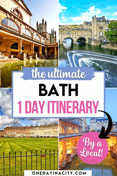 Bath Itinerary, England Bucket List, Things To Do In Bath, Bath Abbey, Day Trip From London, Visit Bath, London England Travel, Bath Travel, Cotswolds England