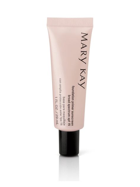 Mary Kay® Foundation Primer Sunscreen Broad Spectrum SPF 15* Mary Kay Primer, Mary Kay Foundation Primer, Mary Kay Foundation, Flawless Foundation Application, Smokey Eyeshadow, Foundation Application, Foundation Primer, Flawless Foundation, Beauty Cream