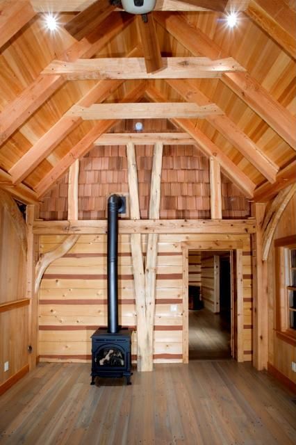 timber-frame-den Timber Frame Joints Post And Beam, Timber Frame Joints, Metal Joints, Timber Frame Cabin, Timber Frame Joinery, Post And Beam Construction, Timber Posts, Timber Frame House, Log Cabin Ideas