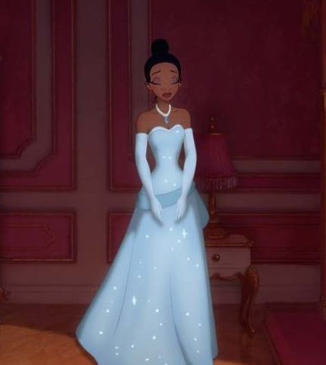 HALLE & COCO: IRL PRINCESSES | my girls said ‘let us dress like our animated counterparts tonight’ & I’m loving that! the irl black princesses 👸🏾🩵✨ 🏷️ | #hallebailey #ariel #thelittlemermaid #cocojones #princesstiana #theprincessandthefrog #blackprincesses #grammys Tiana Prom Dress, Princess Tiana Blue Dress, Tiana Blue Dress, Valentines Day Dress Code, Tiana Outfit, Princess Tiana Costume, Princess Tiana Dress, Black Disney Princess, Tiana Dress