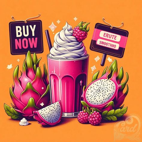 https://card9.com/ai/smoothie-dragon-fruit Dragon Fruit, Smoothie, Fruit, On Instagram, Instagram