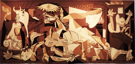 Pablo Picasso's monochrome painting of the 1937 bombing of the town of Guernica remains one of his more famous works. Monochrome Painting, Art Picasso, Art Beat, Latin American Art, Picasso Art, New Museum, Georges Braque, Cubism, Pablo Picasso