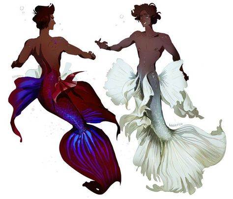 Mermaid Based On Fish, Mermaid Betta Fish, Betta Fish Mermaid Tail, Betta Fish Mermaid, Betta Mermaid, Mermaid Webtoon, Mermaid Tail Tattoo, Water Campaign, Fish Mermaid