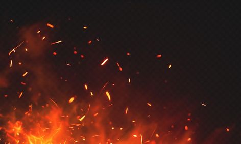 Fire Sparks, Glowing Embers, Background Patterns, Graphic Resources, Transparent Background, Quick Saves