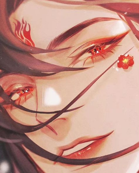 Luo Binghe Fanart, Luo Binghe Icon, Shen Qingqiu Icon, Luo Binghe, Really Cool Drawings, Anime Boy Sketch, Scum Villain's Self-saving System, Art Style Inspiration, Arte Fantasy