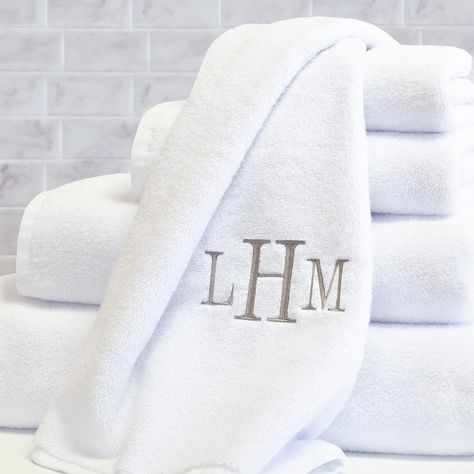 Plush Towels | Crane & Canopy Grey Towels, Embroidery Towels, Romantic Bedding, Green Bath Mat, Monogrammed Bath Towels, Luxury Bath Mats, White Bath Towels, White Hand Towels, Neutral Bedding