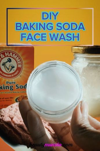 Did you know baking soda is a natural face wash? Heres how to make your own diy baming soda face wash and how it benefits your skin! Baking Soda And Coconut Oil Face Wash, Coconut Oil And Baking Soda Face Wash, Exfoliate Face Diy Homemade, How To Make Face Wash, Diy Face Wash Daily, Natural Face Wash Recipe, Coconut Oil Face Wash, Baking Soda Face Wash, Deep Clean Face