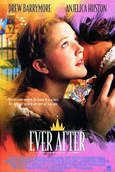 Ever After Movie Poster, Ever After Poster, Cinderella Collection, Tatcha Skincare, Rom Coms, Film Journal, Pretty Costume, Anjelica Huston, 90s Memories