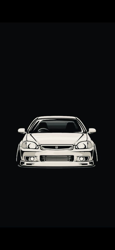 Jdm Honda Civic, Civic 99, Civic Wallpaper, Honda Civic Tattoo, Honda Civic Aesthetic Wallpaper, Car Honda Civic, Civic 2000, Honda Civic Wallpaper, Honda Civic Black Wallpaper