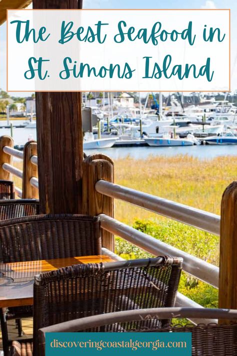 You don’t have to look far to find great food on St Simons Island Georgia, but chances are you’re here for the seafood! That’s why we’ve put together this list of the best seafood restaurants in St Simons Island GA- So you can make the most of your golden isles vacation! Whether you're just around for a quiet beach trip or you brought the whole family with you, these restaurants are sure to have something for you and all your travel companions. Weekend Trip Packing, St Simons Island Georgia, Best Family Vacation Spots, Jekyll Island Georgia, Coastal Georgia, Quick Weekend Getaways, Pet Friendly Vacations, Georgia Coast, Best Seafood Restaurant