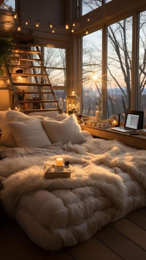 Beautiful Bed Designs, Dream Bedroom Inspiration, Bedroom Decor Cozy, Dream House Rooms, Cozy Room Decor, Dream Room Inspiration, Room Makeover Bedroom, Dream House Interior, Cozy Room