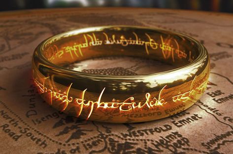 <b>Go ahead, satisfy your inner Gollum with a little self-gifting.</b> J.r.r. Tolkien, Beau Film, Power Ring, Jrr Tolkien, Gandalf, Legolas, Middle Earth, One Ring, Brad Pitt