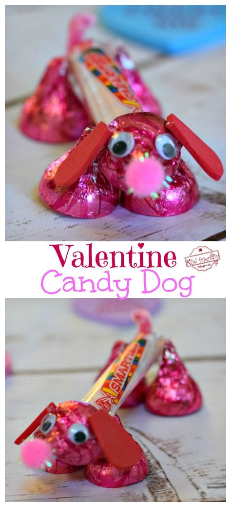 Diy Valentine Treats For School For Kids, Valintens Ideas For Kids, Smarties Candy, Developmental Activities, Valentine's Candy, Recipe Appetizers, San Valentine, Valentine Craft, Valentinstag Party