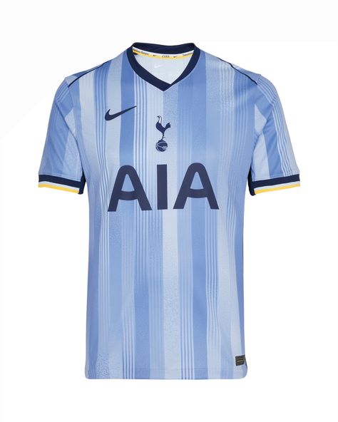 Tottenham Hotspur 24/25 Away Jersey Tottenham Hotspur Jersey, Spurs Shirt, Team Badge, Soccer Kits, Soccer Shirts, Tottenham Hotspur, Blue Design, Jersey Shirt, Football Soccer